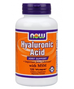 NOW Hyaluronic Acid (120 капсул, 120 порций)