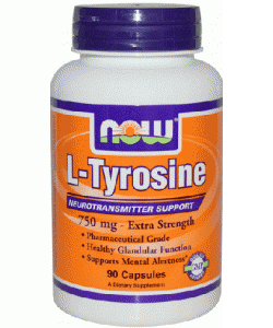NOW L-Tyrosine 750 mg (90 капсул)