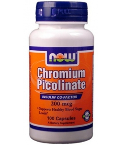 NOW Sports Chromium Picolinate 200 mcg (100 капсул)