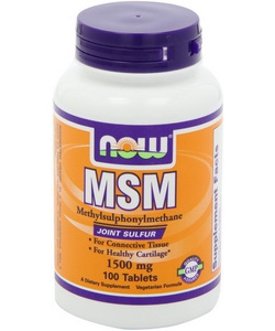 NOW Sports MSM 1500 mg (100 таблеток)