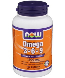 NOW Sports Omega 3-6-9 (100 капсул)