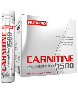 Nutrend Carnitine 1500 + Synephrine (20 ампул)