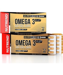 Nutrend Omega 3 Plus Softgel Caps (120 капсул, 60 порций)