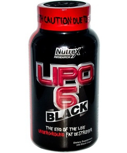 Nutrex Lipo 6 Black (240 капсул, 80 порций)