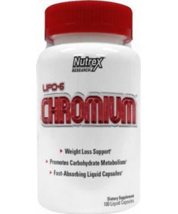 Nutrex Lipo-6 Chromium (100 капсул, 100 порций)