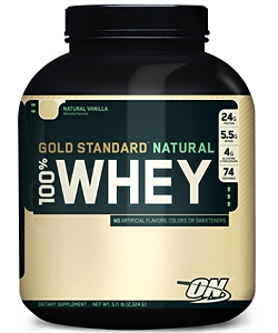 Optimum Nutrition 100% Whey Gold Standard Natural (2300 грамм, 73 порции)