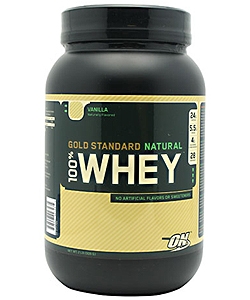 Optimum Nutrition 100% Whey Gold Standard Natural (900 грамм, 28 порций)