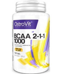 OstroVit BCAA 2-1-1 1000 (150 таблеток, 30 порций)