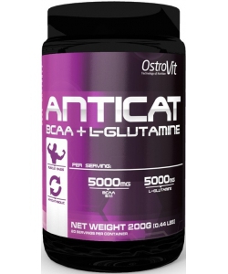 OstroVit ANTICAT BCAA + L-Glutamine (200 грамм, 20 порций)