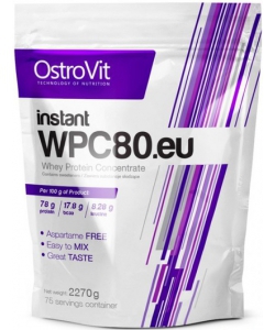 OstroVit Instant WPC80.eu (2270 грамм, 75 порций)