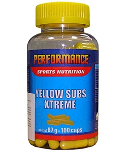 Performance Yellow Subs Xtreme (100 капсул, 50 порций)