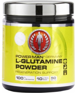 Power Man L-Glutamine Powder (500 грамм, 100 порций)