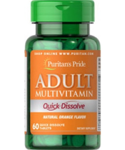 Puritan's Pride Adult Multivitamin (60 таблеток, 60 порций)