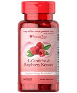 Puritan's Pride L-Carnitine & Raspberry Ketones (60 капсул, 30 порций)