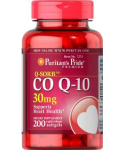 Puritan's Pride Q-Sorb Co Q-10 30 mg (200 капсул)
