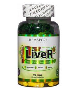 Revange Nutrition LiveR - Liver Detox & Recovery (90 капсул, 90 порций)