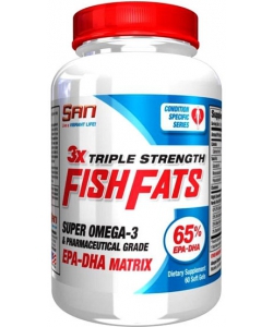 SAN 3x Triple Strength Fish Fats (60 капсул)