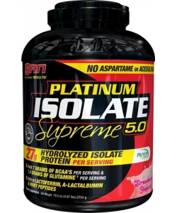 SAN Platinum Isolate 5.0 Supreme (2270 грамм, 75 порций)