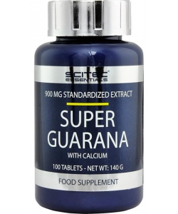 Scitec Nutrition Super Guarana with calcium (100 таблеток, 50 порций)