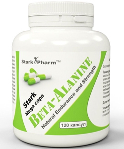 Stark Pharm Beta-Alanine (120 капсул, 120 порций)
