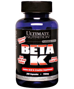 Ultimate Nutrition BETA K (200 капсул)