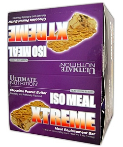 Ultimate Nutrition Iso Meal Xtreme Bar (12 батонч.)