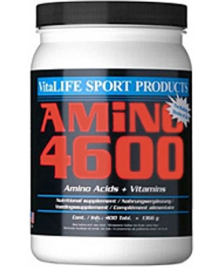 VitaLIFE Amino 4600 (400 таблеток, 40 порций)