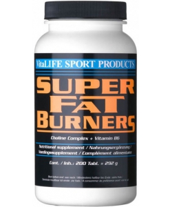 VitaLIFE Super Fat Burners (200 таблеток, 200 порций)