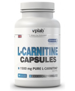 VPLAB L-Carnitine 1500 mg (90 капсул, 3 порции)