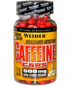 Weider Caffeine Caps (110 капсул, 110 порций)