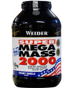 Weider Mega Mass 2000 (4500 грамм, 50 порций)