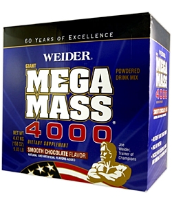 Weider Mega Mass 4000 (4500 грамм)