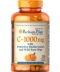 Puritan's Pride C-1000 mg with Protective Bioflavonoids and Wild Rose Hips (250 капсул, 250 порций)