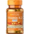 Puritan's Pride Vitamin K-2 MenaQ7 (30 капсул, 30 порций)