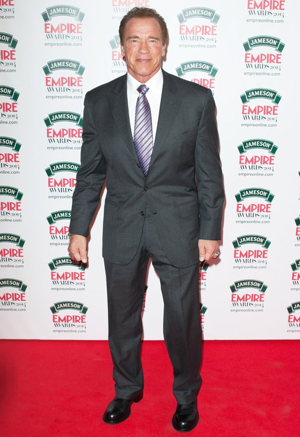 Арнольд Шварценеггер, Arnold Schwarzenegger, На вручении награды "Jameson Empire Awards" в Лондоне 2014