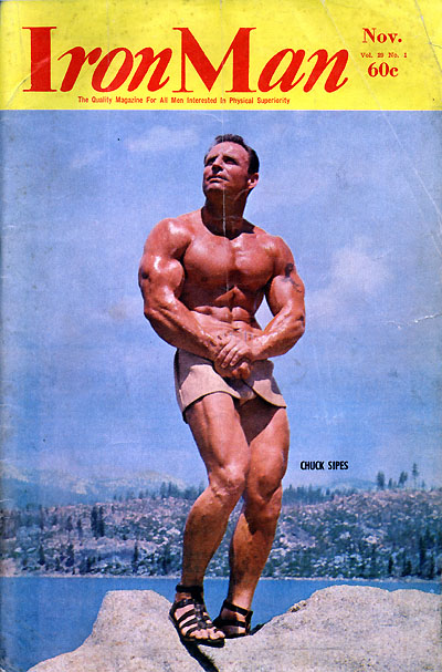Чак Сайпс, Chuck Sipes, Обложка журнала IronMan №1, ноябрь 1969 года