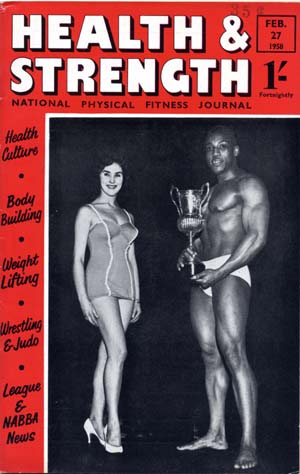 Эрл Мэйнард, Earl Maynard, Журнал Health and Strength №5, февраль 1958 года