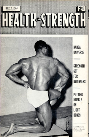 Эрл Мэйнард, Earl Maynard, Журнал Health and Strength №14, июль 1964 года