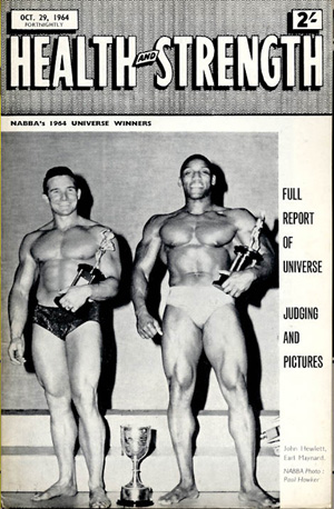 Эрл Мэйнард, Earl Maynard, Журнал Health and Strength №22, октябрь 1964 года