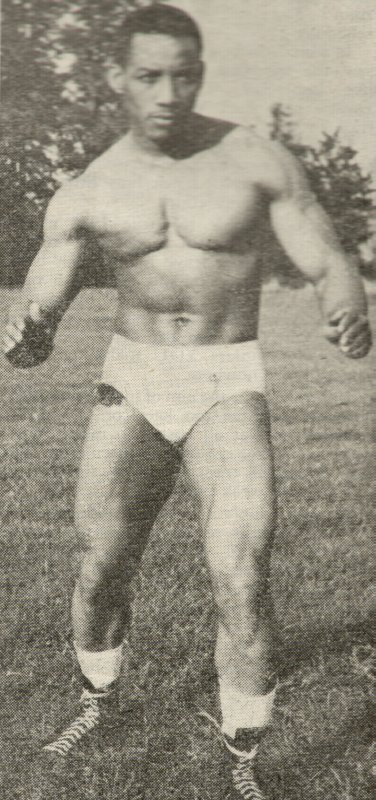 Эрл Мэйнард, Earl Maynard, Фото из журнала "Health & Strength", апрель 1963 год