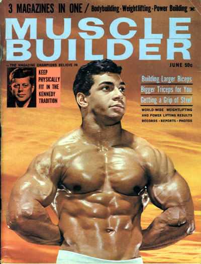 Гарольд Пул, Harold Poole, Обложка журнала Muscle Builder, июнь 1967 год