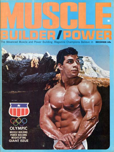 Гарольд Пул, Harold Poole, Обложка журнала Muscle Builder №3, декабрь 1968 год