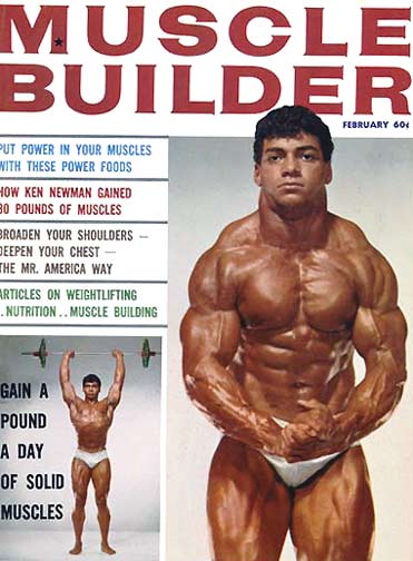 Гарольд Пул, Harold Poole, Обложка журнала Muscle Builder №12, февраль 1964 год