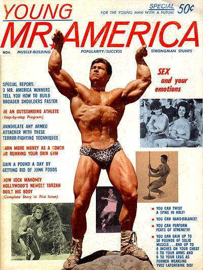 Ларри Скотт, Larry Scott, Обложка журнала Mr America №12, ноябрь 1964 года