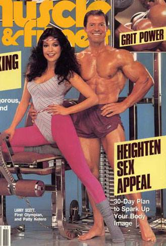 Ларри Скотт, Larry Scott, Обложка журнала Muscle and Fitness №11, ноябрь 1982 года