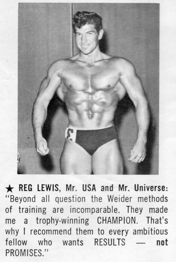 Рег Льюис, Reg Lewis, 