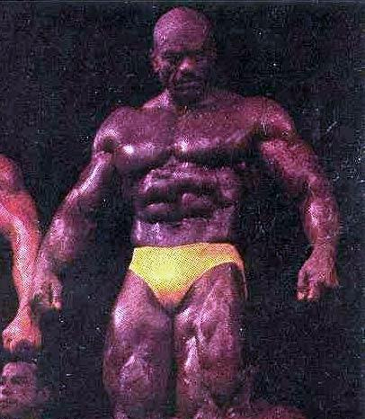 Сержио Олива, Sergio Oliva на турнире Мистер Олимпия 1984