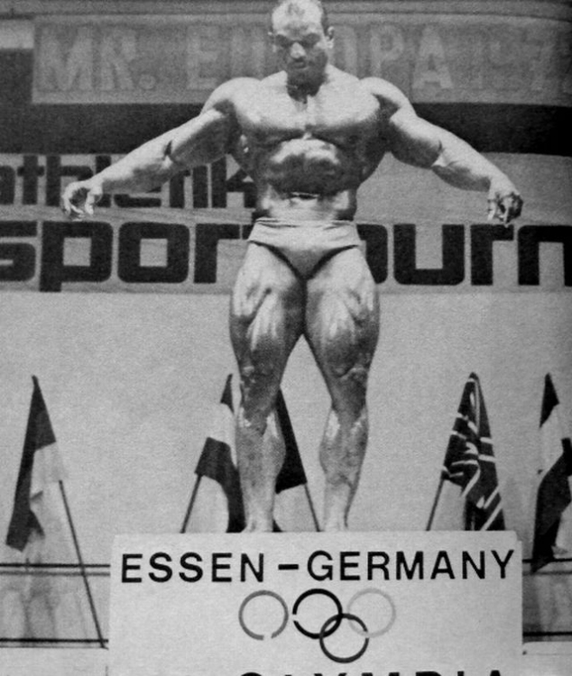 Сержио Олива, Sergio Oliva на турнире Мистер Олимпия 1972