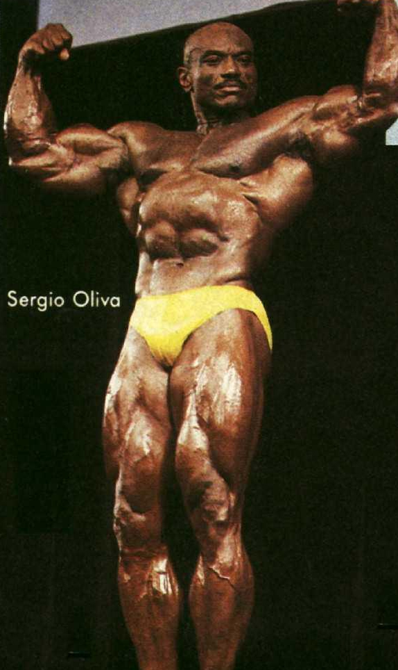 Сержио Олива, Sergio Oliva на турнире Мистер Олимпия 1984
