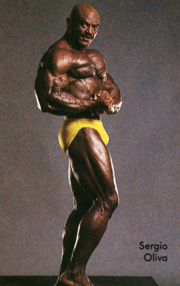 Сержио Олива, Sergio Oliva на турнире Мистер Олимпия 1984